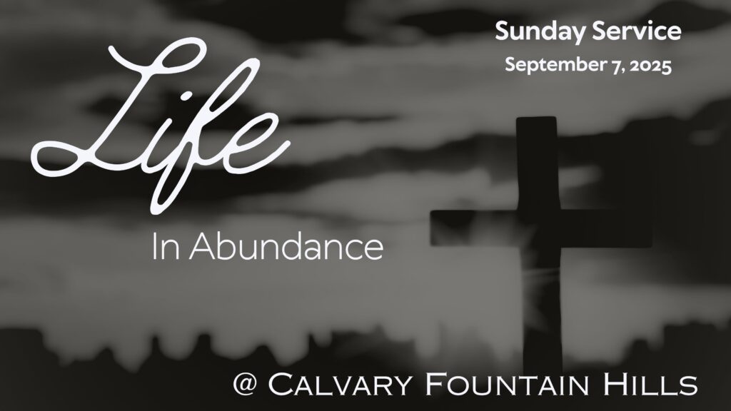 The Conspiracy is Alive – (Live in Abundance) – Luke 16:19-31